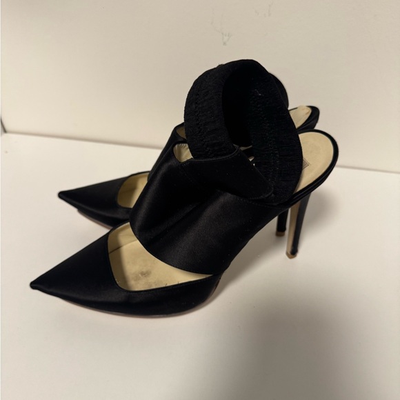 Stella McCartney Strappy Black Heels - Picture 3 of 4